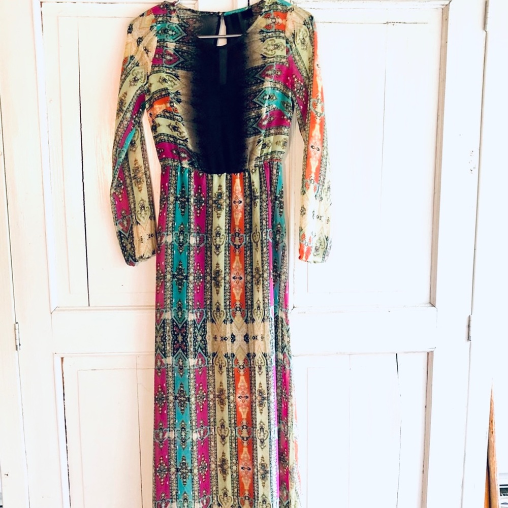 Festival maxi dress xs